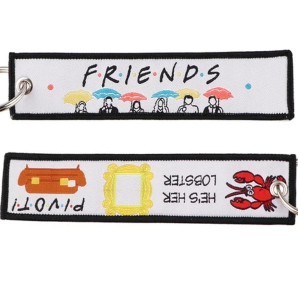 NBC Other - NBC Friends TV Show Jet Tag Keychain